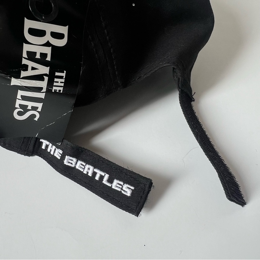 The Beatles Embroidered Drum Black White Baseball Classic Rock Hat Cap - Picture 9 of 13